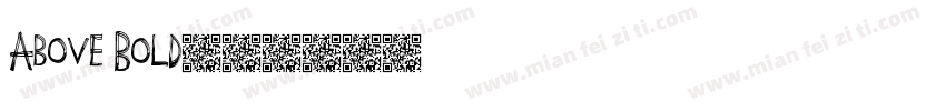 Above Bold字体转换